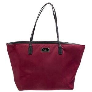 NWOT Kate Spade Large Maroon Tote